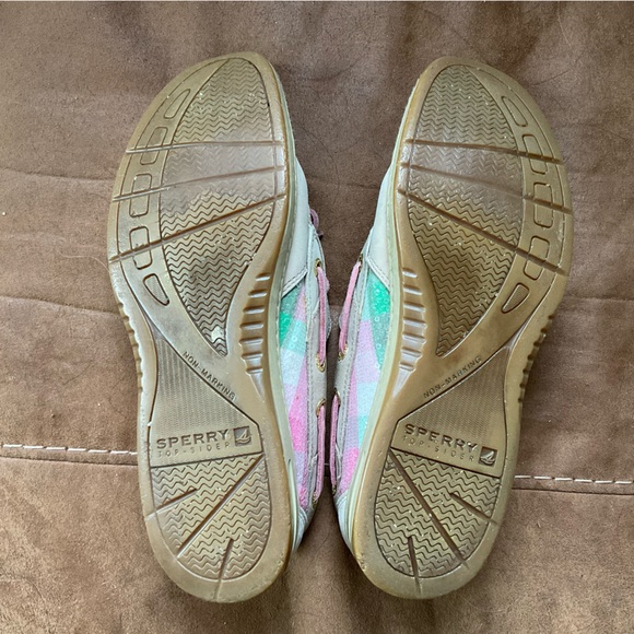 Sequined Sperry Boat Shoes s9 - Picture 5 of 10